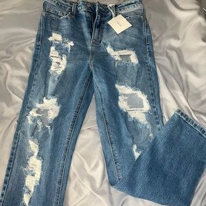 Medium wash jeans